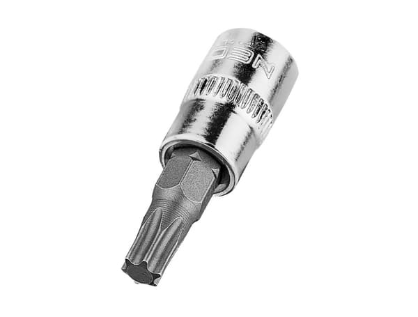 TORX TX30 bits på 1/4" hylsa, kort, 37 mm
