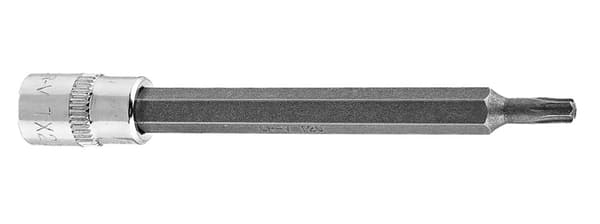 TORX TX20 bit på 1/4" fatning, lang, 87 mm