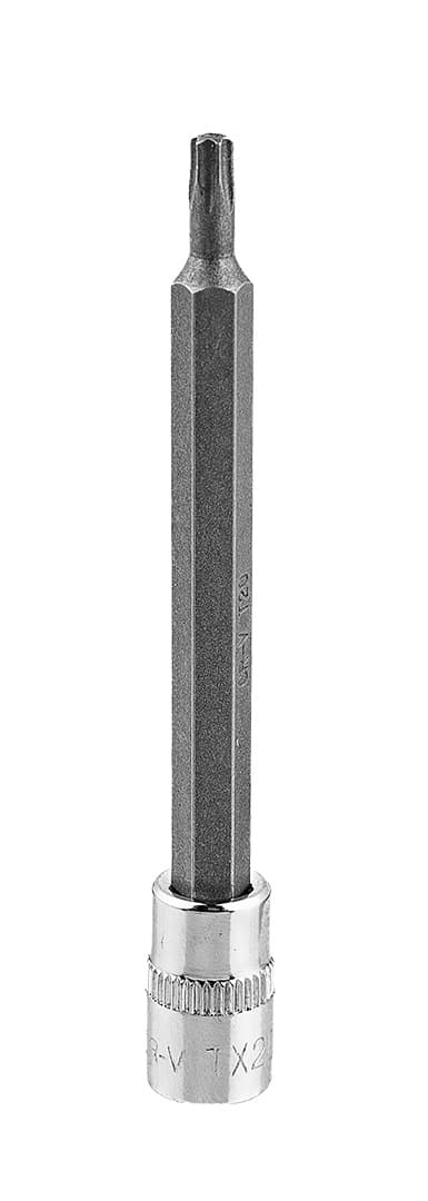 TORX TX20 bit på 1/4" fatning, lang, 87 mm