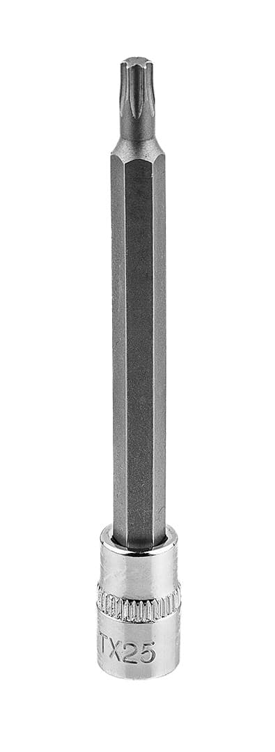 TORX TX25 bit på 1/4" fatning, lang, 87 mm