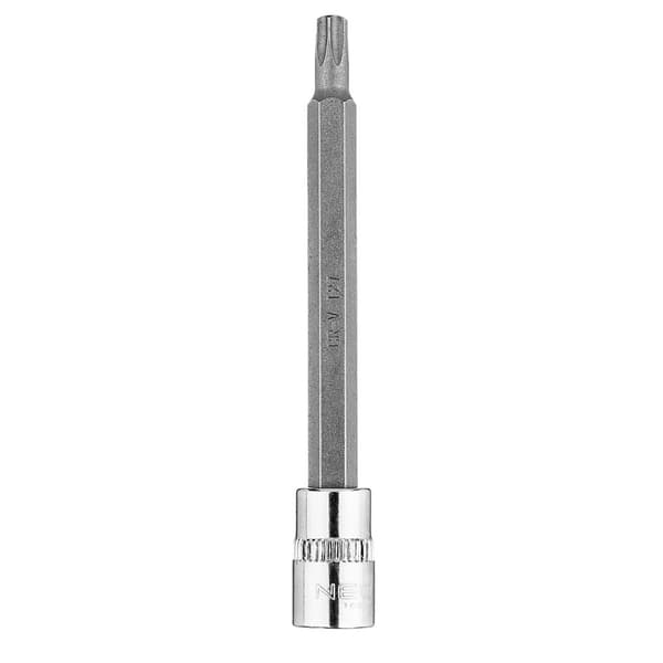 TORX TX27 bit på 1/4" fatning, lang, 87 mm