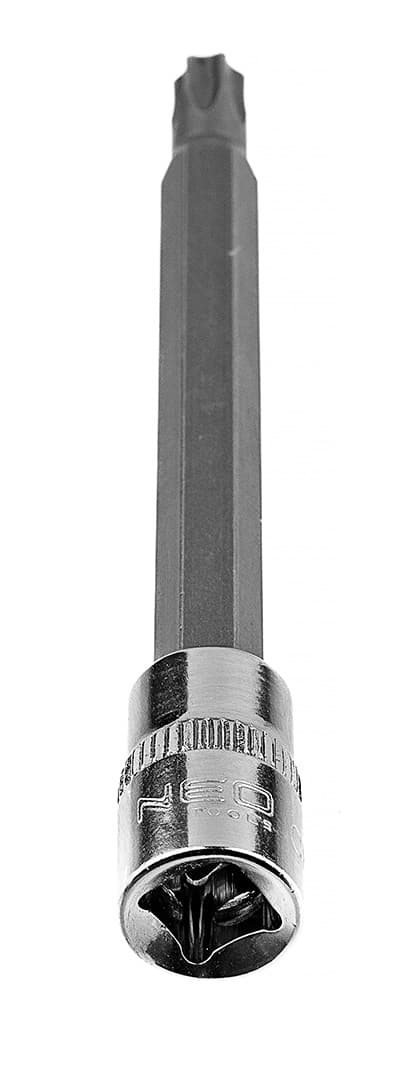 TORX TX30 bit på 1/4" fatning, lang, 87 mm