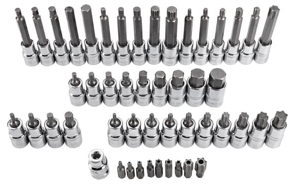 Torx bit sæt, 49 stk.