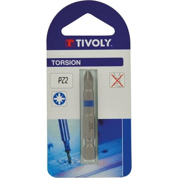 Torsionsspets PZ 2 längd 50mm blister med 2