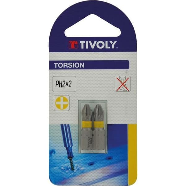 Torsionsspets PH 1 L25 blister med 2