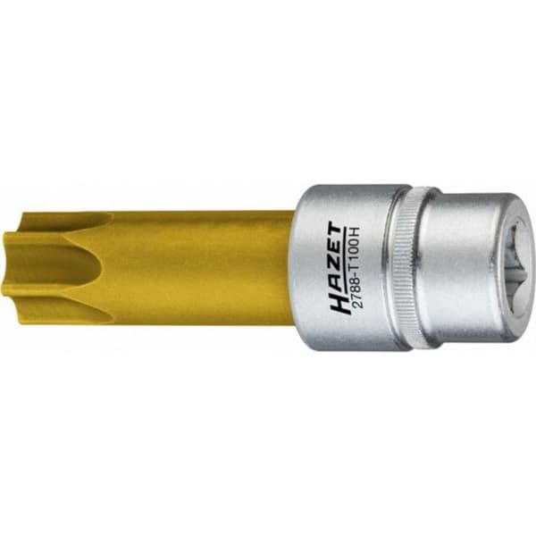 Kamaxel med Torx-lås - HAZET - 12,5 mm - 1 styck - Manipuleringsskyddad - Stål