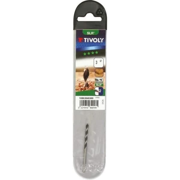 Träspets 3 tänder graderad - TIVOLY - D: 10 mm