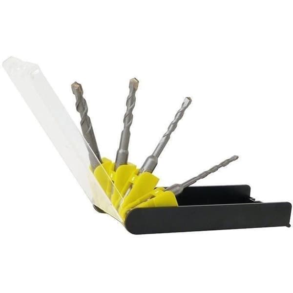 Foret - RISS - Coffret 4 borren betong SDS - Längd 110 mm - Diameter 5 till 10 mm - Plast