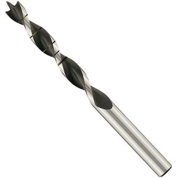 Märke - TIVOLY - Träborr 3 spetsar graderad SLR - D: 4 mm - Precisionsborrning - Spånavlägsnande