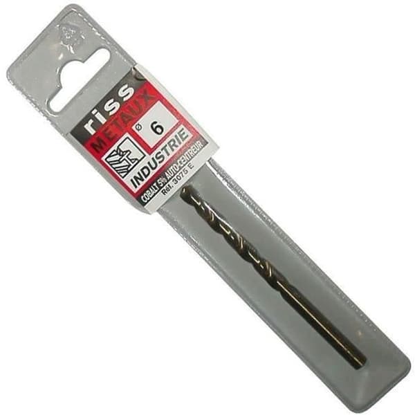 Foret HSS kobolt 5% - metall - Ø8,5 mm - RISS