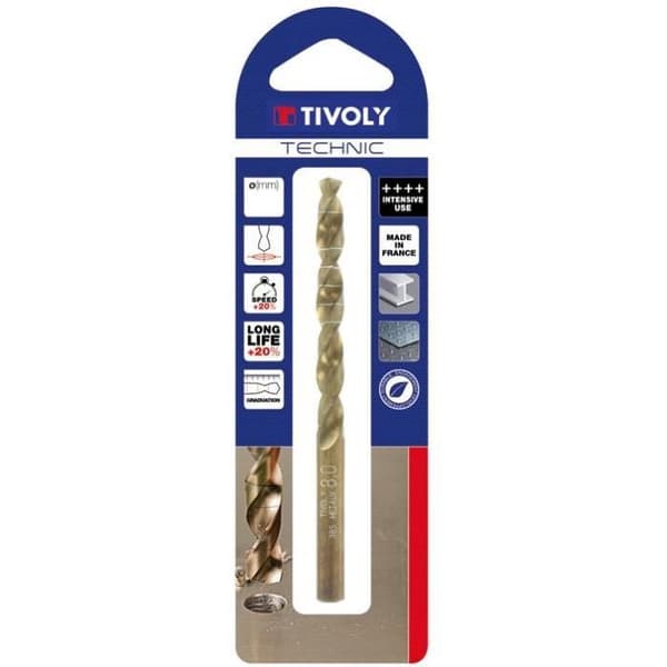Foret - TIVOLY - Teknik - D: 6.5 mm - Hög prestanda - Ökad precision