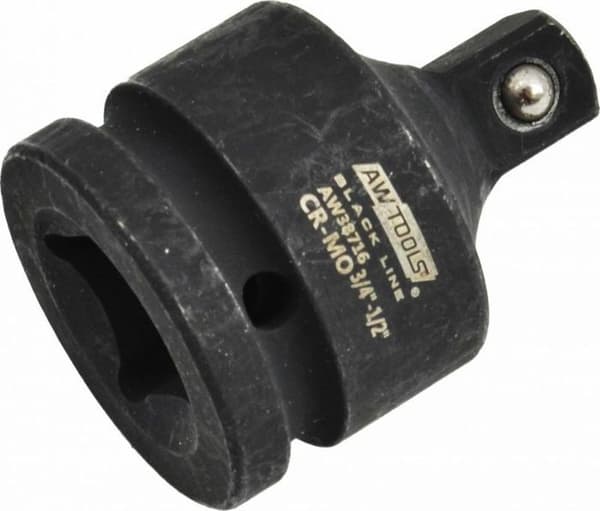 Embout för skruvmejsel - skruvmejselhuvud Awtools - AW38716BL - 3/4'' TILL 1/2'' IMPAKTREDUKTION SVART LINJE