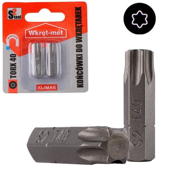 Skruetrækkerbit TYPE TORX-40S2