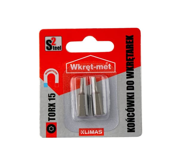 Skruvmejselbits TYP TORX-15 S2