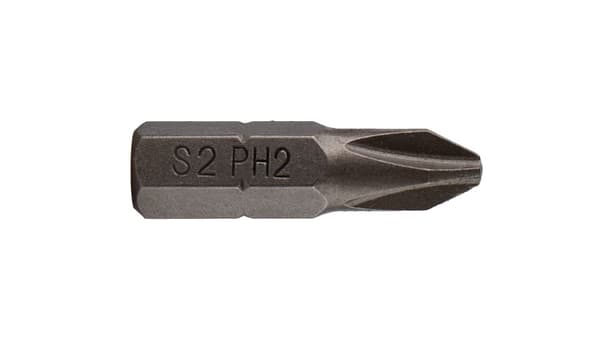 Skruetrækkerbit TYPE PH2X25 - 10 STK S2