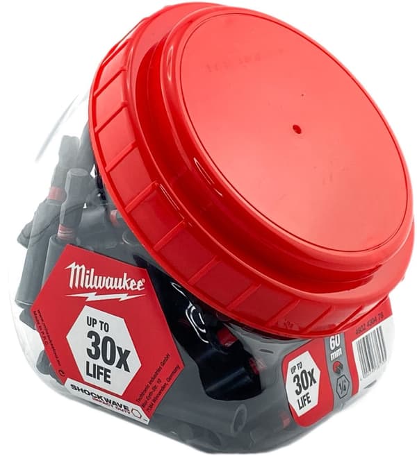 magnetisk bitshållare 1/4 60mm Milwaukee Shockwav