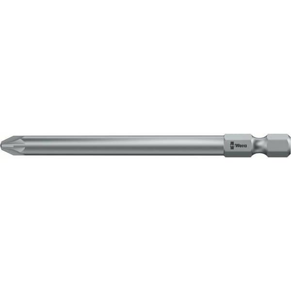 Embout cruciforme PZ 1 Wera 05060027001 Verktygsstål, extra styvt Form (embouts): F 6.3 1 st.