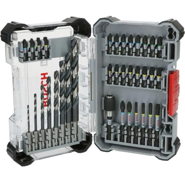 Blandad uppsättning av slagskruvmejselbits och PRO metallborr, 35 delar - BOSCH - 2608521U80