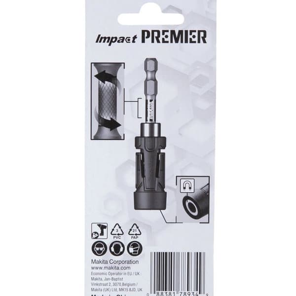 Porte-embout - MAKITA - E-20270 - 80 mm - Hexagonal - Ultra kraftfull