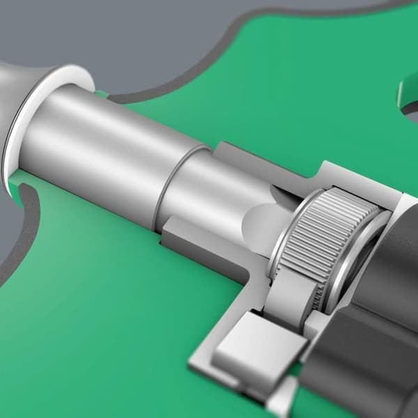 Wera Kraftform Kompakt 400 RA SHK Set 1 05136072001 Bitset 19 st Phillips cross, Pozidriv skruv, sexkant i