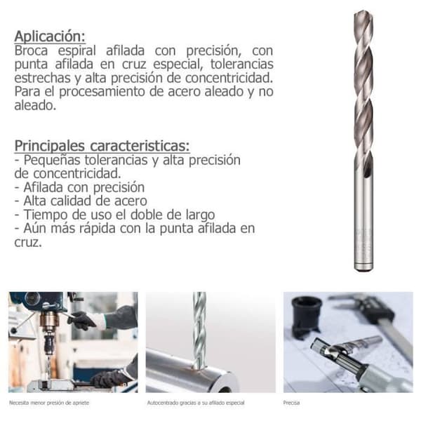 Broca Alpen Hss Pro 8,00 mm.