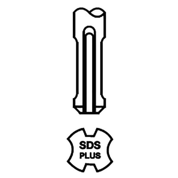 10 betongborr THOR SDS Plus 4 skärande - HANGER - 155793