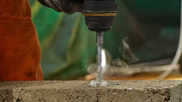 Starrett sæt med 9 slagbor til beton 5-10 mm SDS PLUS 2-skærer