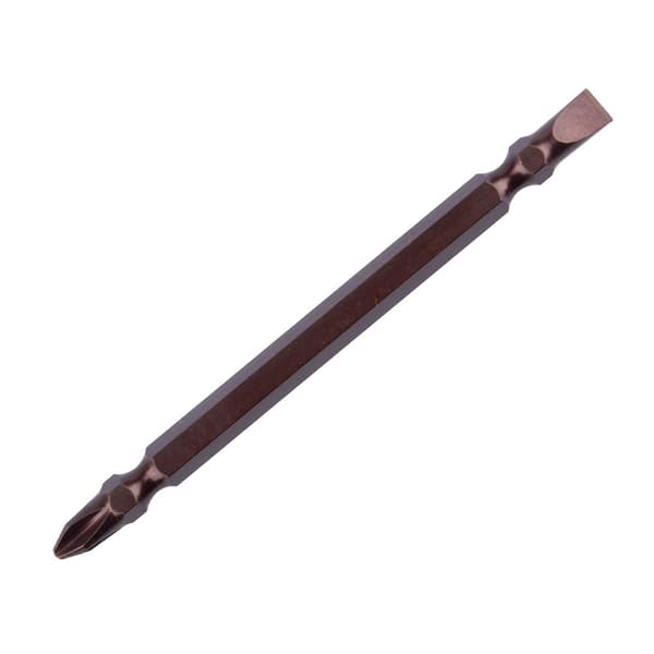 INF Magnetisk skruetrækkerbit sæt med dobbelt hoved Phillips og slids design (5 stk) 100 mm