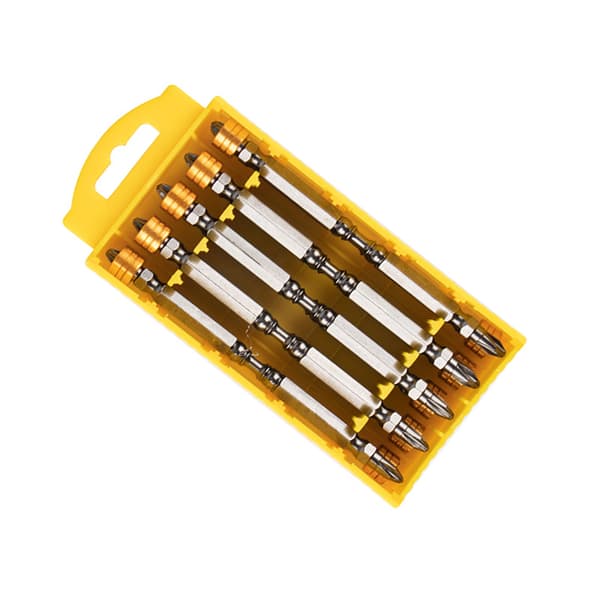 INF 110 mm forlænget dobbeltsidet magnetisk skruetrækkerbitsæt 10-pack