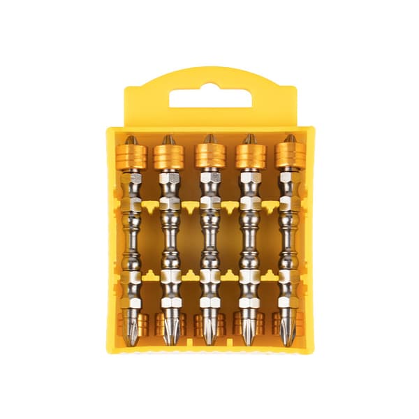 INF Dobbelthovedet magnetisk skruetrækkerbitsæt 10-Pack