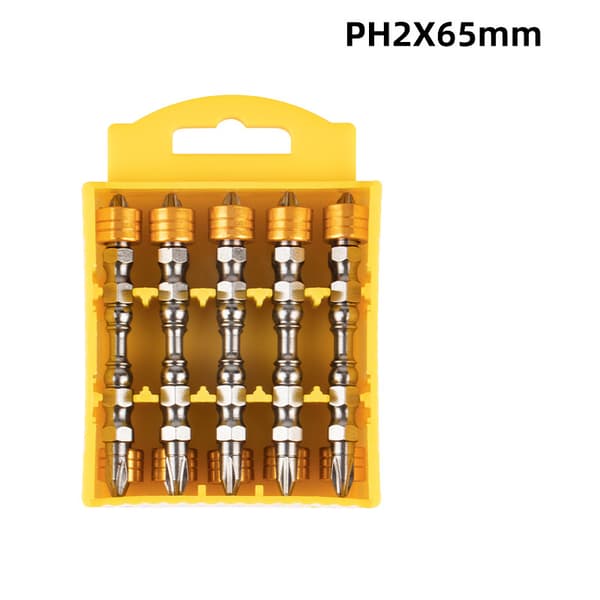 INF Dobbelthovedet magnetisk skruetrækkerbitsæt 10-Pack