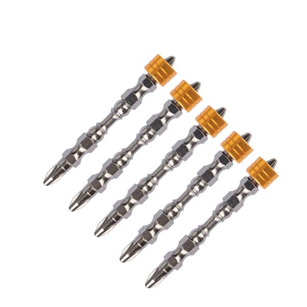 INF Dobbelthovedet magnetisk skruetrækkerbitsæt 5-pack