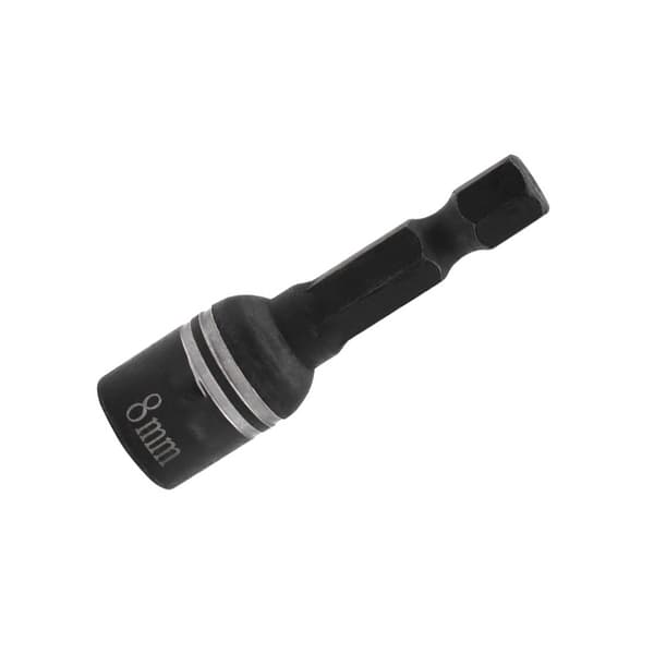 INF Magnetisk Hex Nøgle Driver Socket Bit Sæt (10 stk) Sort