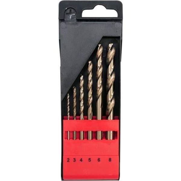 Foret - meche Yato - YT-41602 - Spets av cylindriska borr i kobalt 2 4 5 3 6 8 mm ()