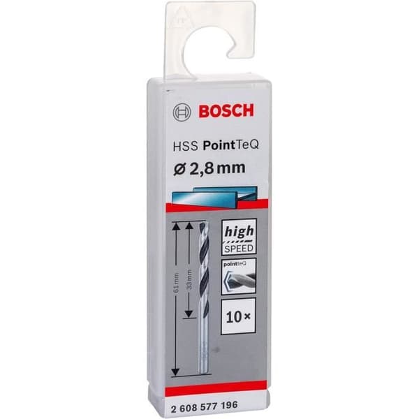 Spiralborr HSS PointTeQ Bosch Professional 2,8mm