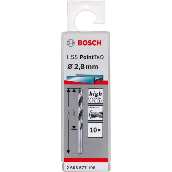 Spiralborr HSS PointTeQ Bosch Professional 2,8mm