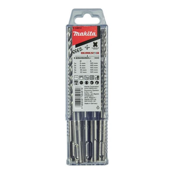 Coffret 12 Bor SDS-Plus NEMESIS II MAKITA E-14912
