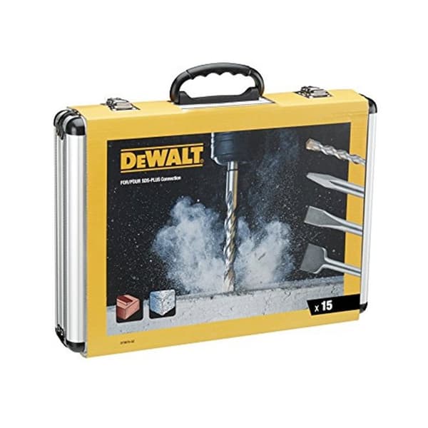 SDS-Plus DEWALT DT9679 mejsel- og boresæt 15 dele.
