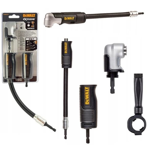 DEWALT DT20502 4-i-1 slagvinkeladapter