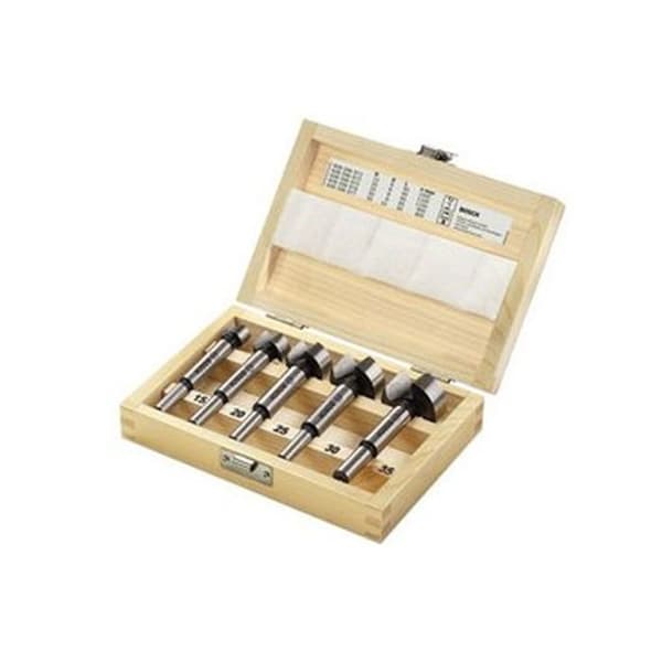 Coffret 5 formarstift Forstner BOSCH