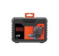 Miniatyrbillede 2 af 3: BLACK & DECKER, 32 dele bore- og skruesæt, A7216-XJ