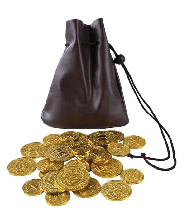 P'TIT Clown re14049 - Börs med 25 guldmynt Robin Hood™