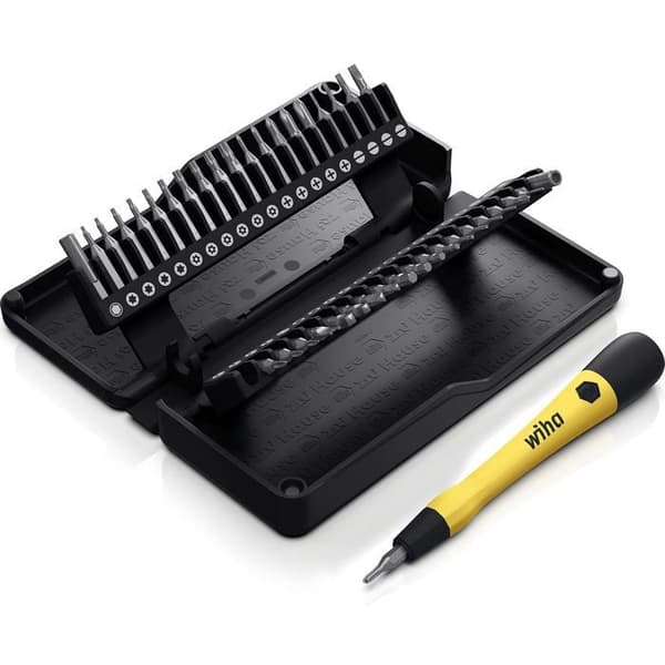 WIHA ZAI HAUS MICRO BIT SET MED MEKANISK PRECISIONSSKRUVMECKARE, POI