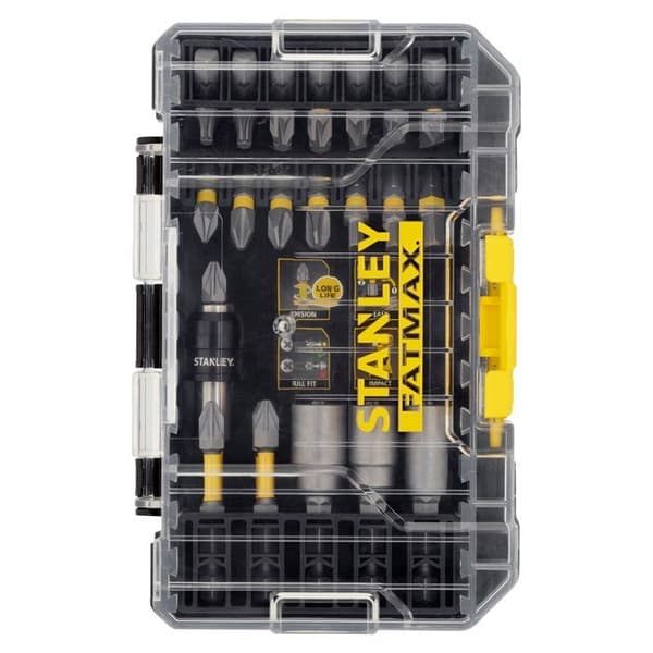 Skruvmejselbitssats - Stanley - STA88557-XJ - 32 delar - Stål - Impact Torsion