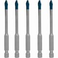 Miniatyrbild 1 av 3: BOSCH Roofer Expert Hard Ceramic Hex-9 borr Ø 5 mm - 5 stycken - 2608900598
