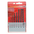Miniatyrbild 3 av 3: kwb 038900, Slagborr, Borrsats, Tegel, Betong, Volframkarbid (Wc), 3, 4, 5, 6, 7, 8, 9, 10, Svart
