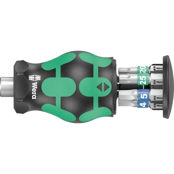 Wera Kraftform Kompakt Stubby Magazin 3 05008875001 TORX bitssats, invändig sexkant med bitshållare