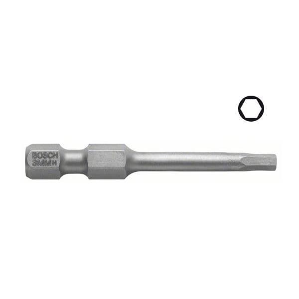 BOSCH 3 mm sexkantsbits - Set om 3