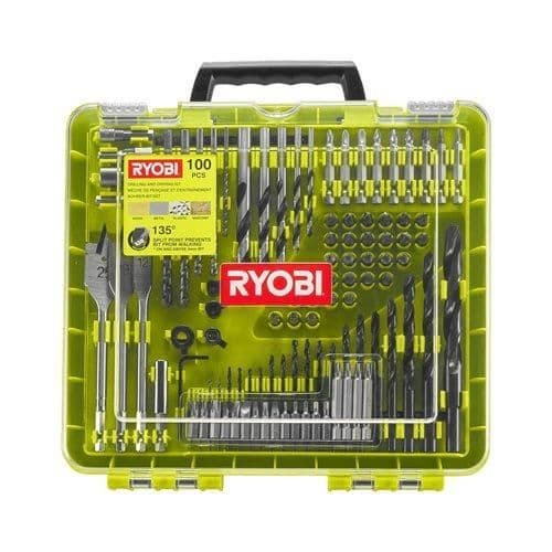 Borrar - RYOBI - RAKDD100 - 100 borrar i olika storlekar