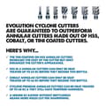 Miniatyrbild 2 av 2: Evolution 5,1 cm/50 mm Cutter Kit Orange (Set om 6) - CUTTERKITL